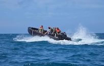 Foam Raiding Craft Operational Training