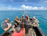 Leaders Aboard the FRC-7 at Valiant Shield