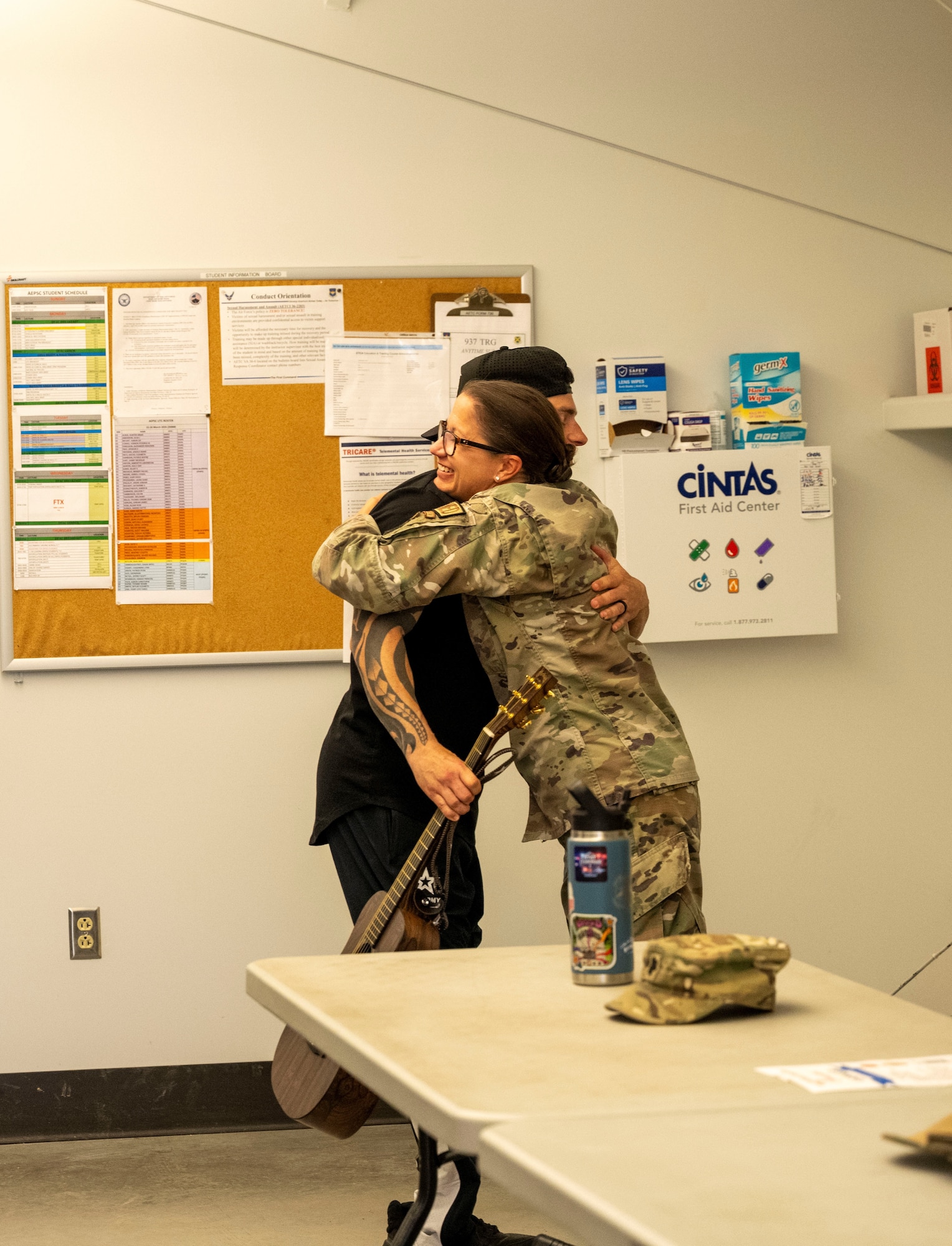 Lt. Col. Tammie Canada & retired Army Staff Sgt. J.P. Lane