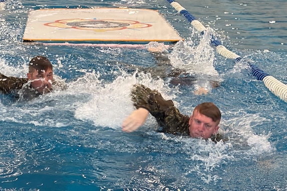 U.S. Army Reserve Capt. Tyler Davis participates in the Obstacle Swimming event during the Interallied Confederation of Reserve Officers Military Competition (CIOR MILCOMP), Romania. August 2 – August 8, 2026.The CIOR MILCOMP is a three-day team competition consisting of NATO and Partnership for Peace nations.
(U.S. Army Reserve courtesy photo)