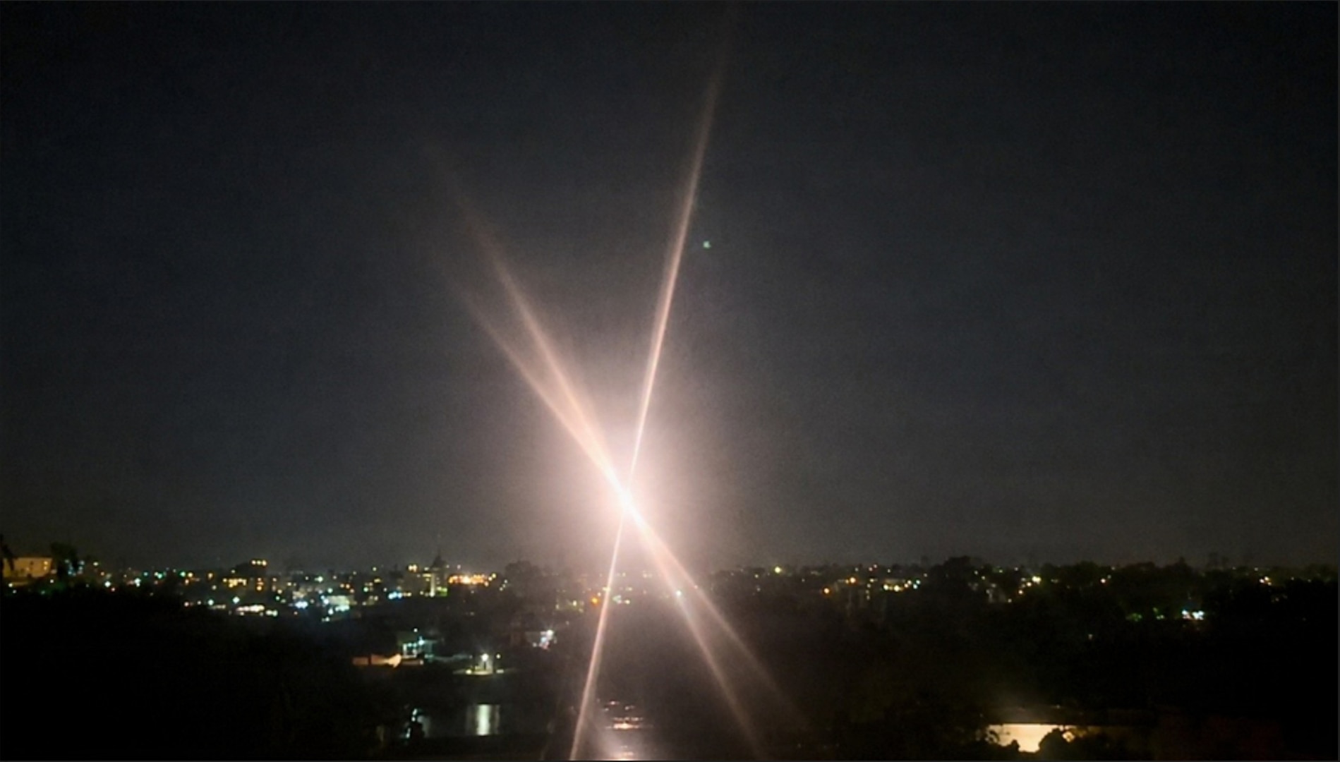 Joint Task Force – Southern Border personnel use the Army Multipurpose High Energy Laser system to engage and defeat a hostile UAS, determined to be such based on its use in direct support of activities posing a physical threat to U.S. military personnel and CBP partners, August 25, 2026. Approximately 8,000 service members are currently deployed under JTF-SB to protect U.S. territorial integrity by boosting awareness, accelerating response, and supporting federal law-enforcement partners. (U.S. Army Photo by Sgt. Daniel Huerta)