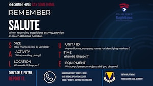 graphic about eagles eyes and remaining vigilant