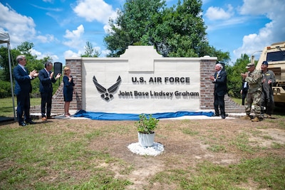 Joint Base Charleston Becomes Joint Base Lindsey Graham in DTS on Sept 1
