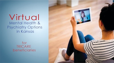 If you are a TRICARE beneficiary (dependent or retiree family member) living in Kansas, you have access to a wide range of authorized telehealth partners offering virtual therapy, psychological evaluations, and medication management (psychiatry).