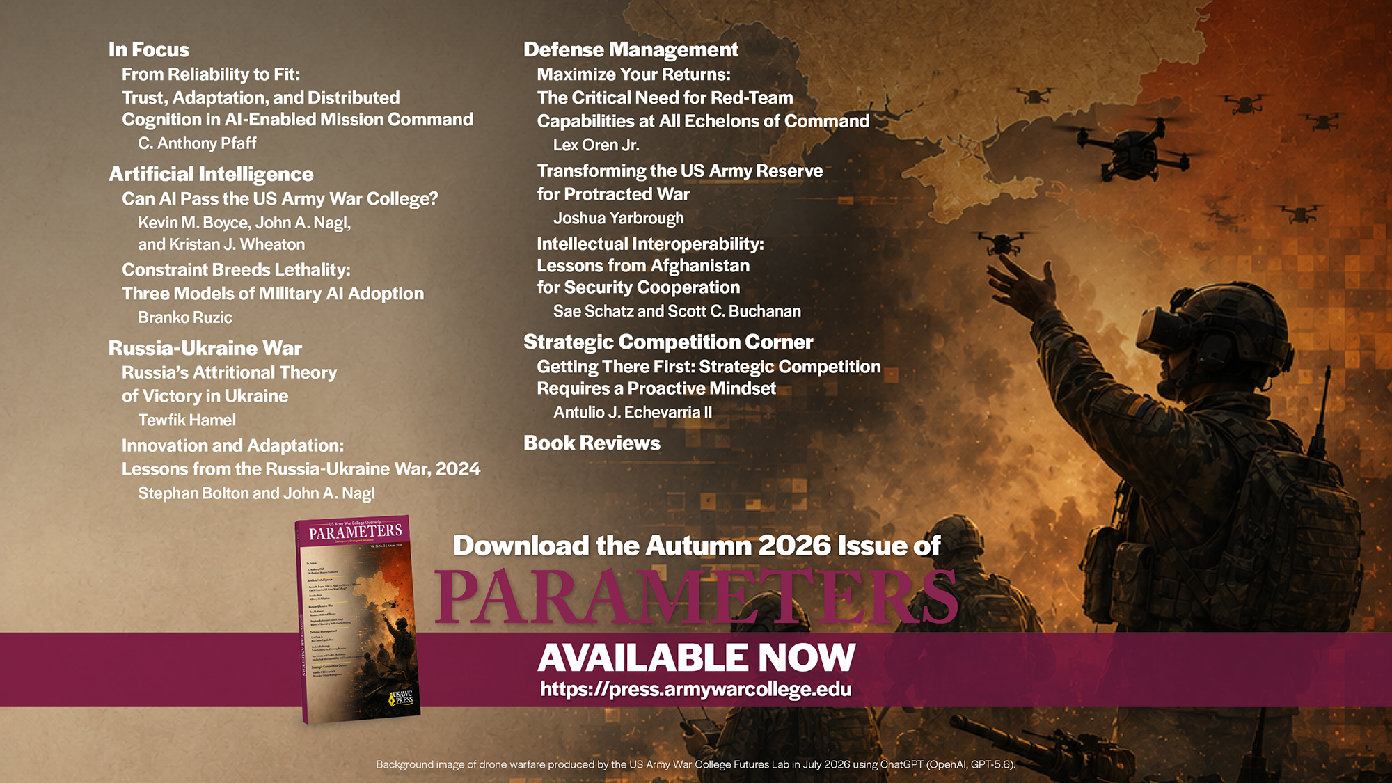Parameters | Autumn 2026
