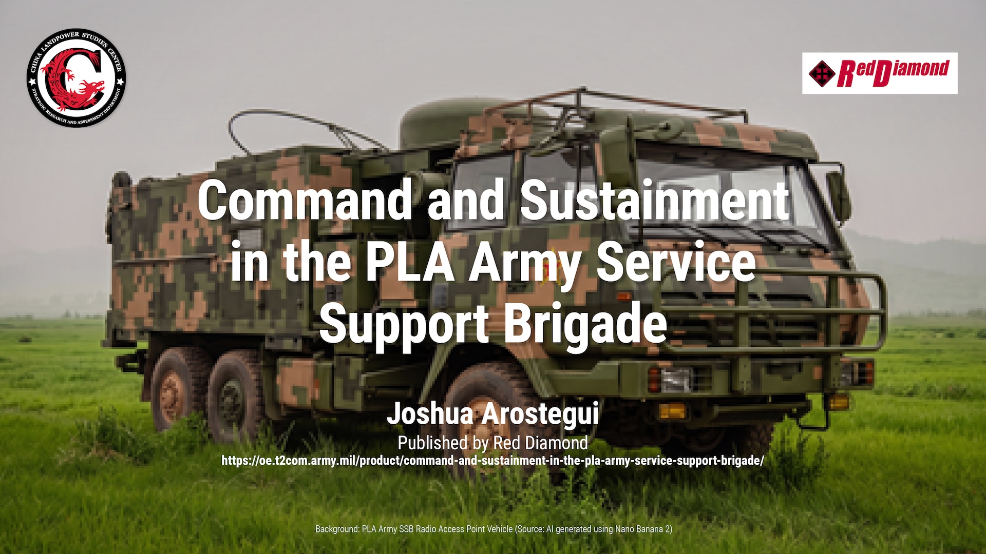 Slide for Command and Sustainment in the PLA Army Service Support Brigade by Joshua Arostegui