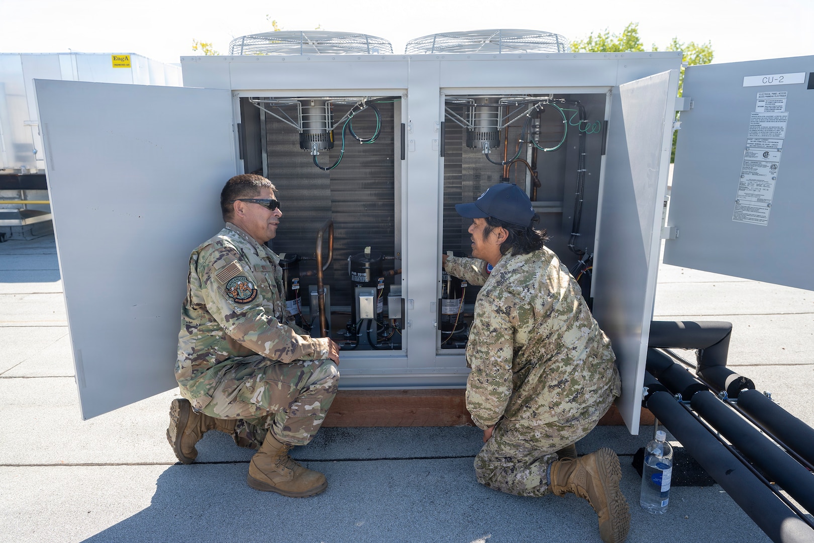 U.S. Air National Guard Airmen assigned to the 124th Civil Engineer Squadron, Idaho Air National Guard, complete infrastructure projects during a deployment for training at Canadian Forces Base Cold Lake, Alberta, Canada, Aug. 15-29, 2026.