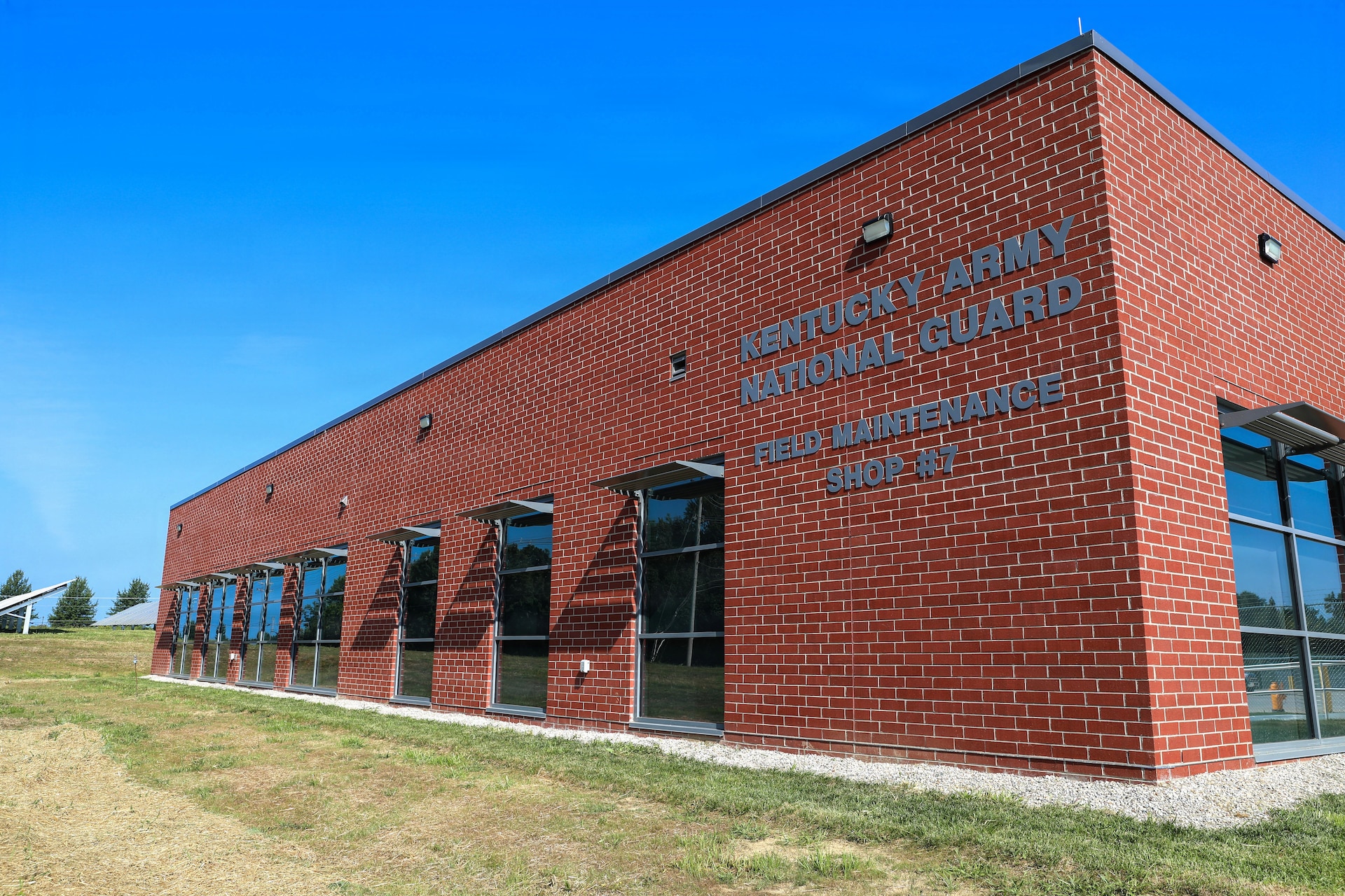 The Kentucky National Guard celebrated the opening of the new Field Maintenance Shop #7 during a ribbon-cutting ceremony in Burlington, Kentucky, Aug. 24, 2026.