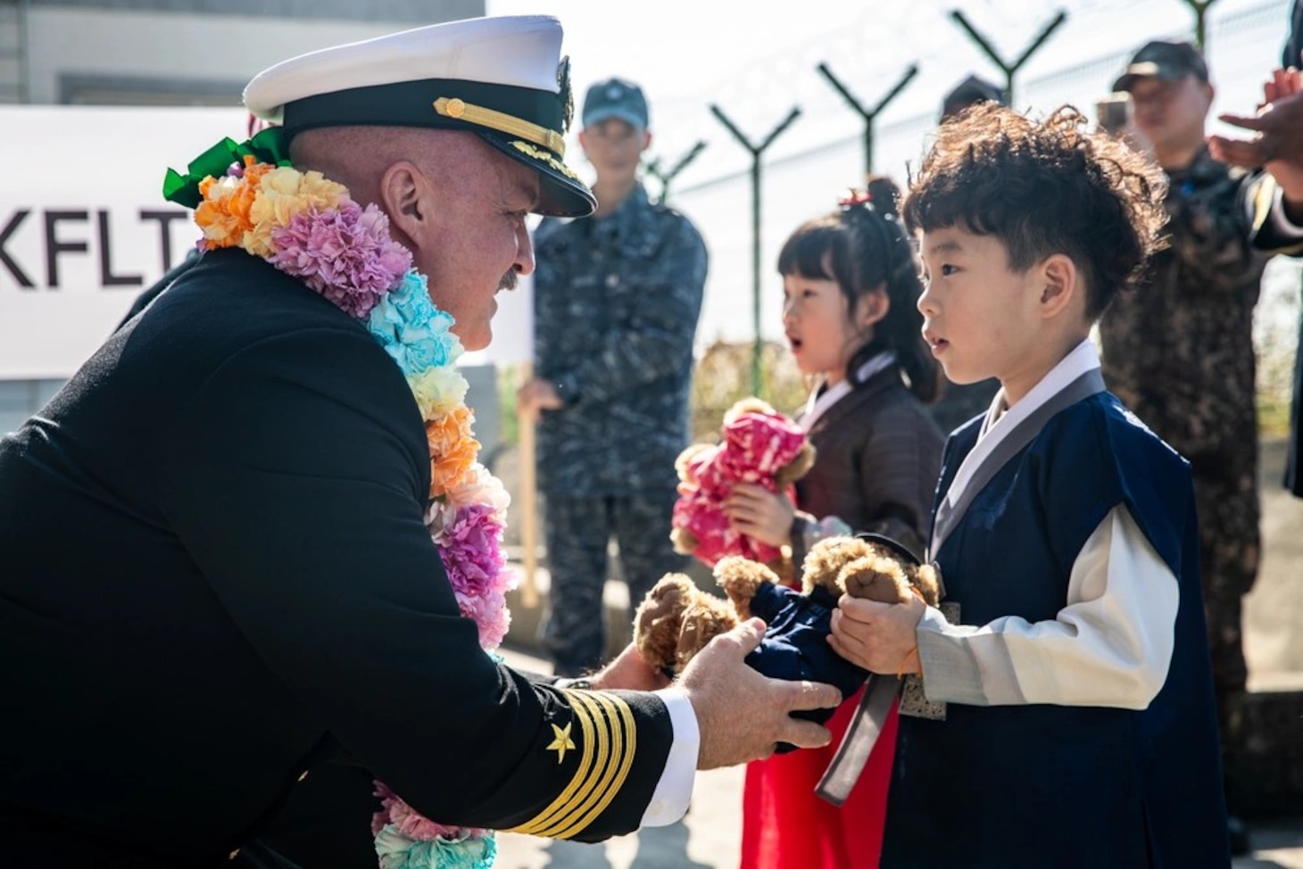 USS George Washington Strike Group Arrives in Busan