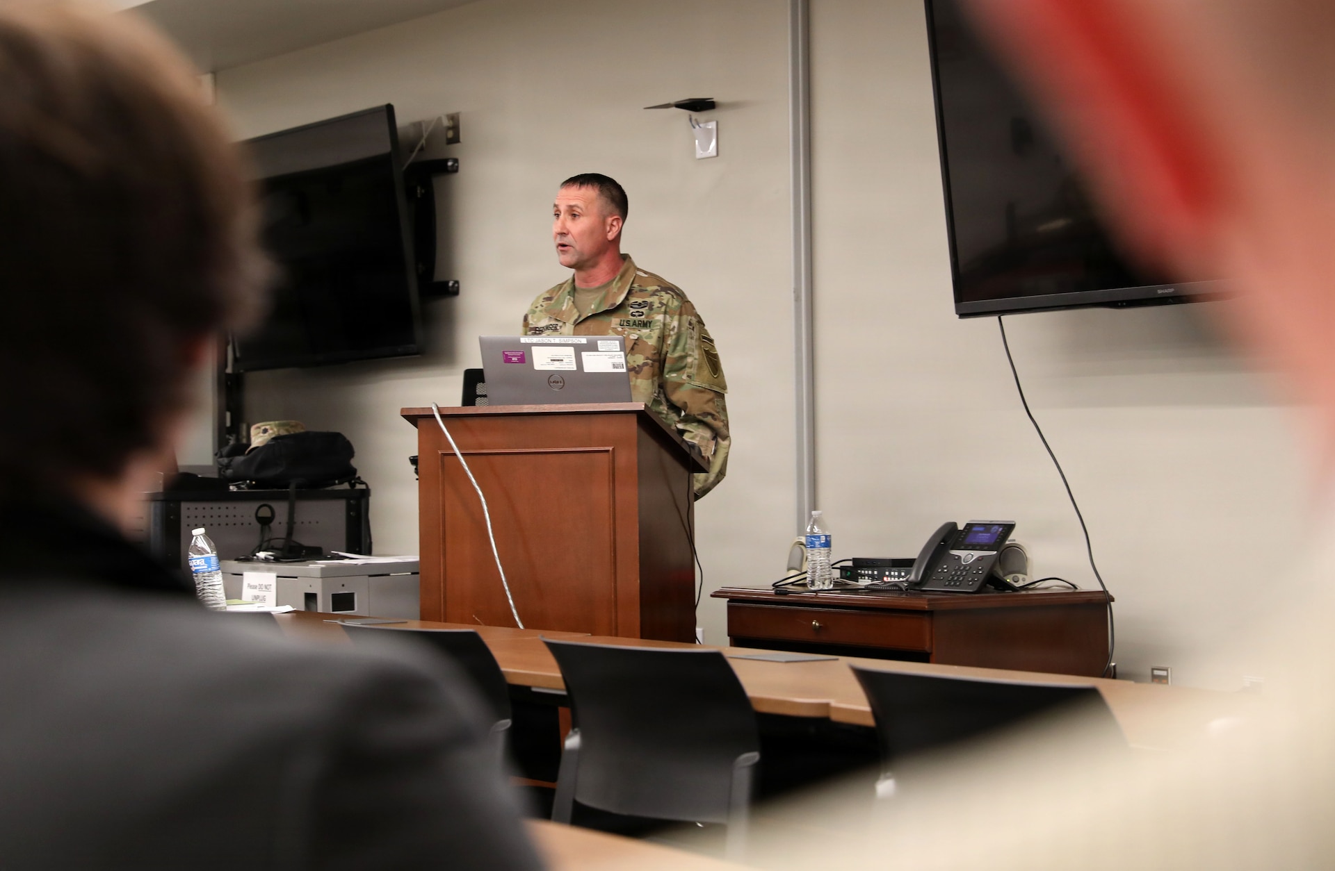 Leaders from the Kentucky National Guard hosted six state legislators at the Army Aviation Support Facility on Boone National Guard Center, March 9.