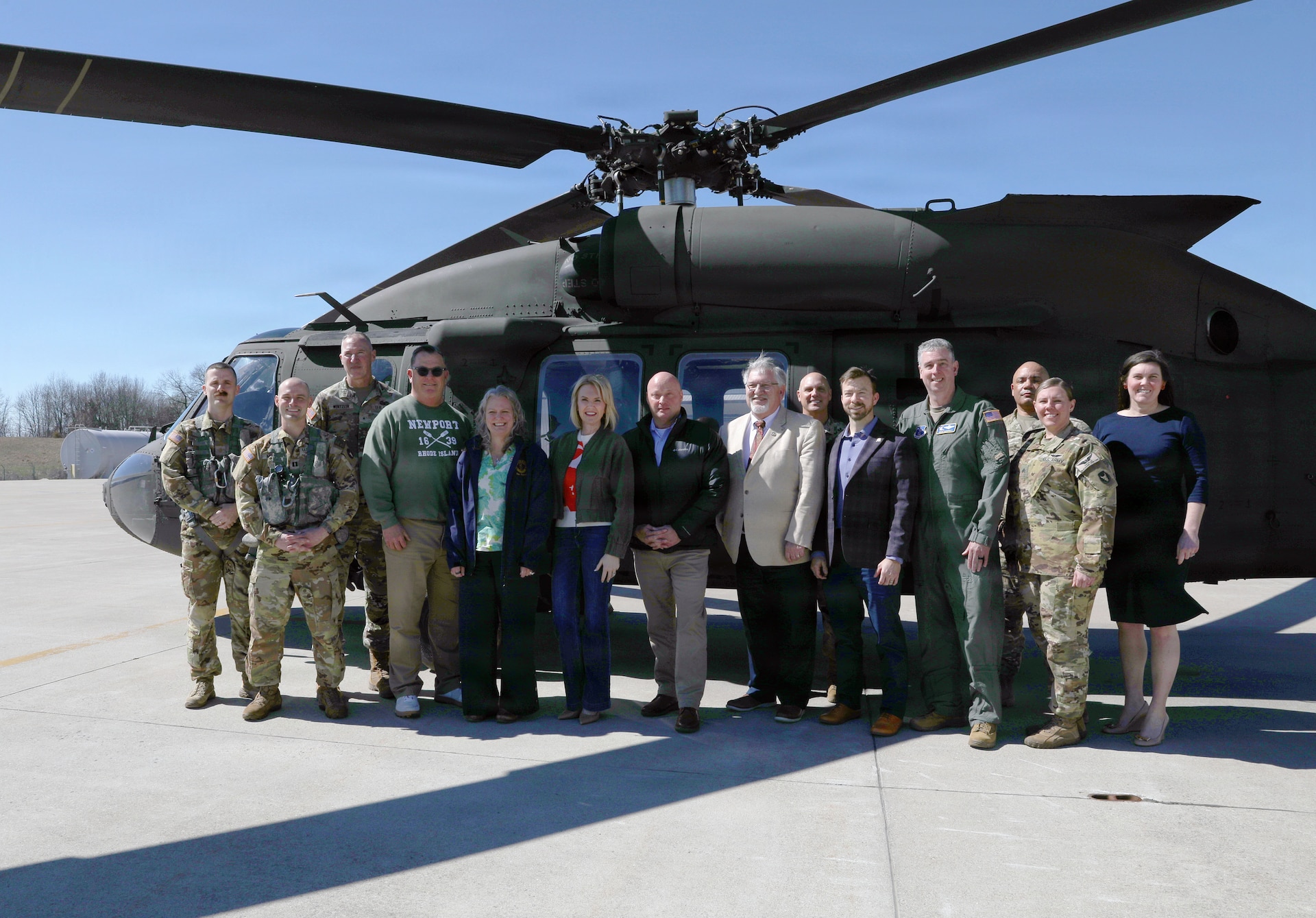 Leaders from the Kentucky National Guard hosted six state legislators at the Army Aviation Support Facility on Boone National Guard Center, March 9.