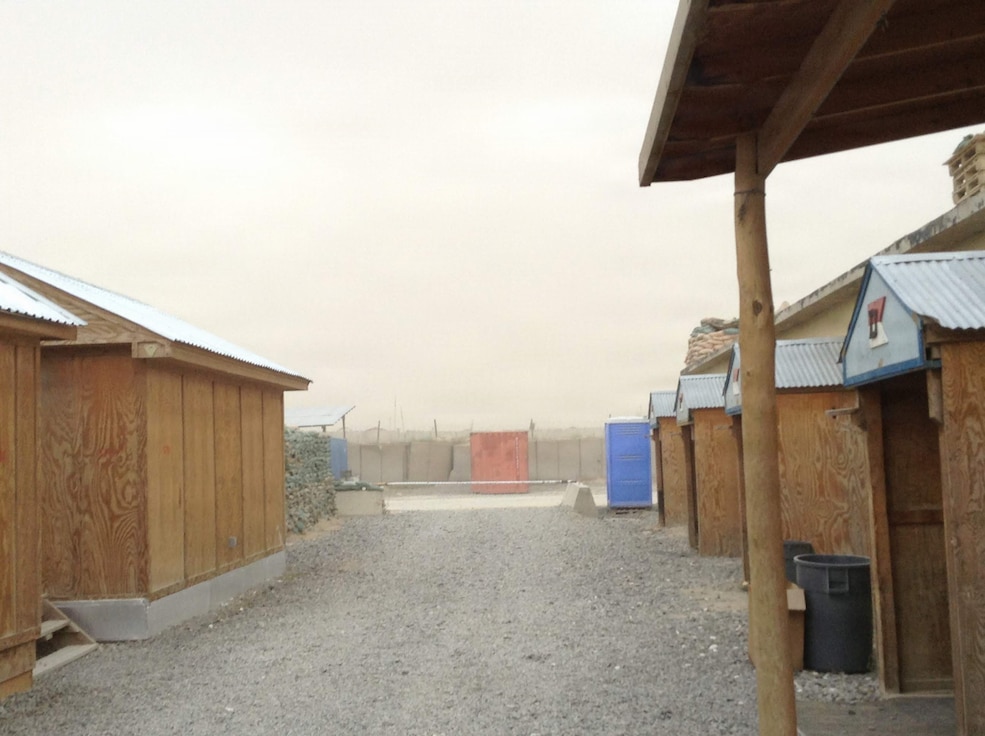 A view from inside Forward Operating Base Ghazni, Afghanistan. August 28 marks the 13th anniversary of a Taliban attack on the base on which 16 members of the Illinois Army National Guard’s Bilateral Embedded Staff Team A-11 were deployed alongside Polish Land Forces.