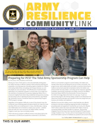 ARD Community Link Newsletter - June 2023