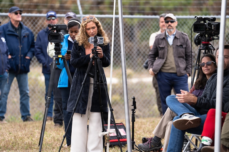 A squadron of American White Pelicans preens each other in the brisk January wind in the restored wetlands of Picayune Strand.  

The Picayune Strand Restoration Project is restoring over 55,000 acres of land. Restoration benefits are being observed in areas that have been rehydrated, such as the reestablishment of native plant communities and animals returning to the area, including wood storks and the endangered Florida panther. (U.S. Army Photo by Brigida I. Sanchez)