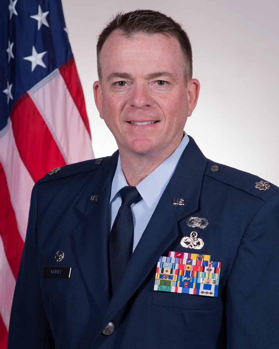 Lt. Col. James T. Garvey serves as the Deputy Commander of the 188th Wing, and the Deputy Commander for Maintenance and Mission Support for the 85th Fighter Group