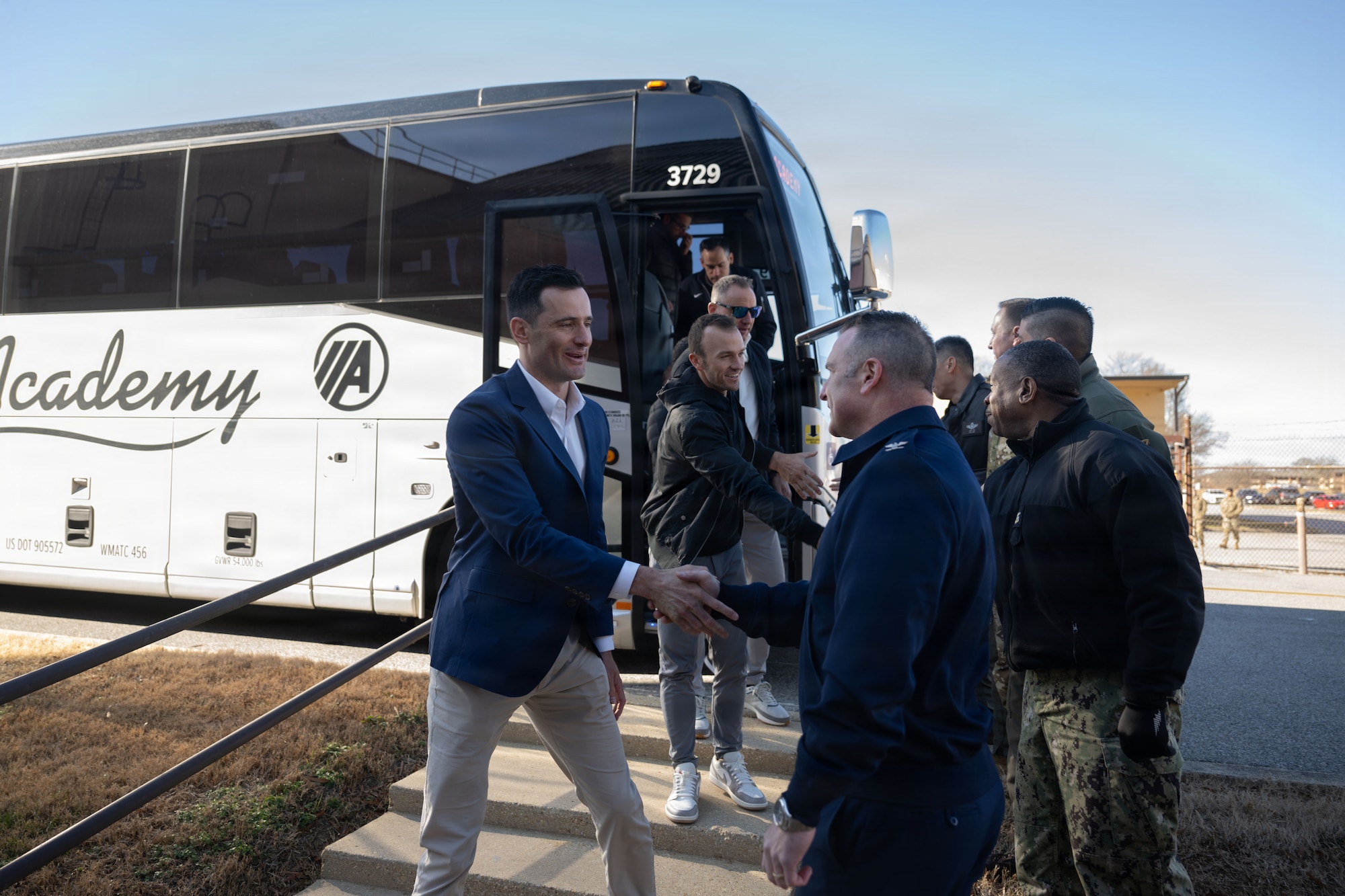 Photo of Washington Nationals visit to Joint Base Andrews