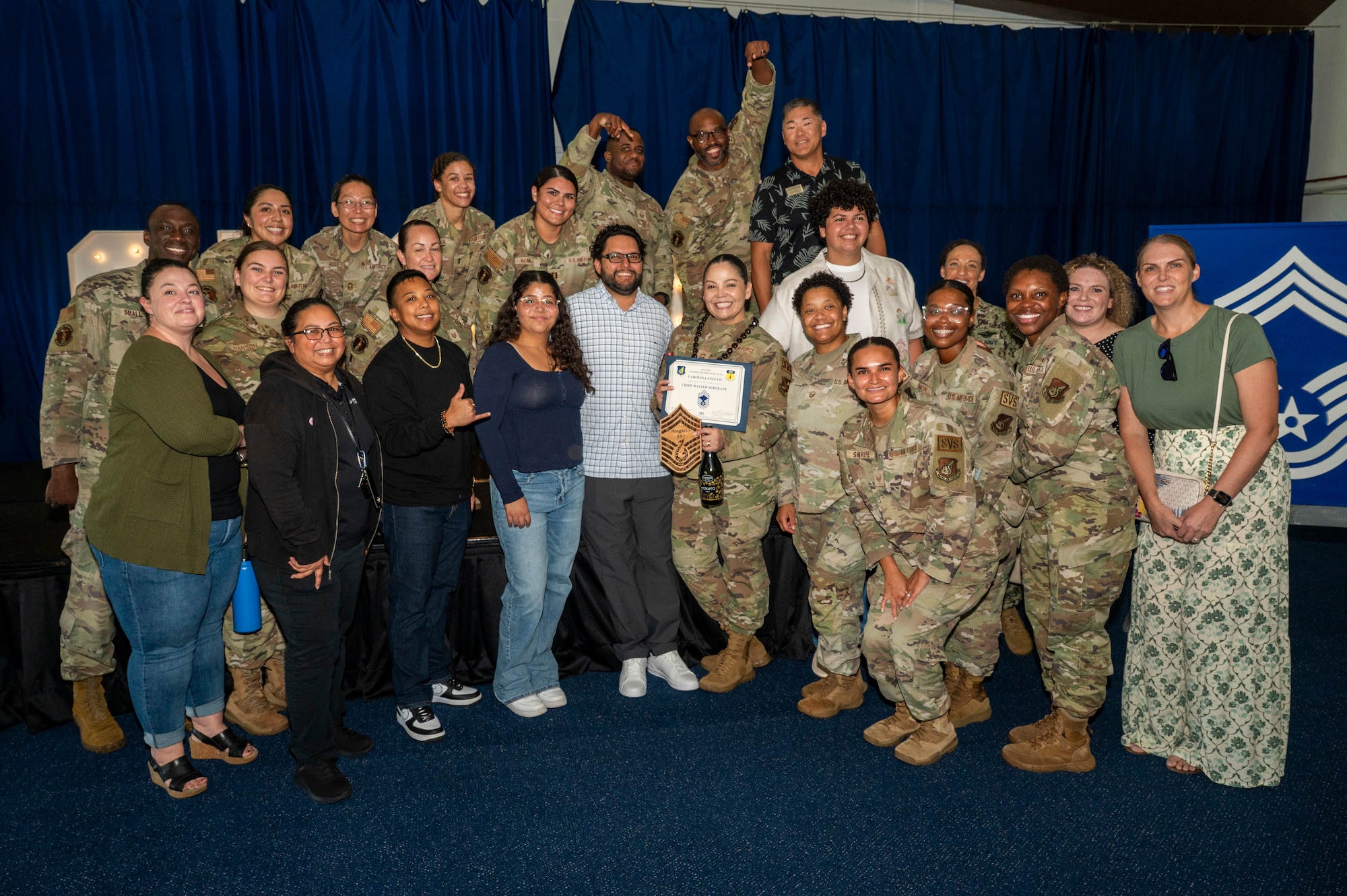 The promotion to chief master sergeant signifies a new level of leadership and responsibility for the Air Force’s senior enlisted leaders.
