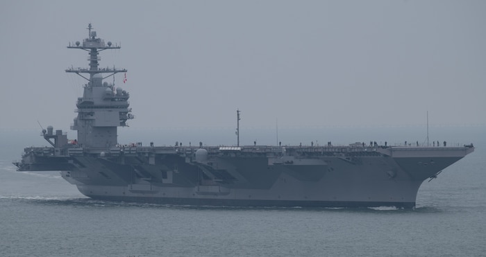 Program Executive Office Aircraft Carriers (PEO CVN) announced the successful completion of Builder’s Sea Trials (BST) for the future USS John F. Kennedy (CVN 79), at Newport News Shipbuilding (NNS), a division of HII, in Newport News, Virginia, Feb. 4.