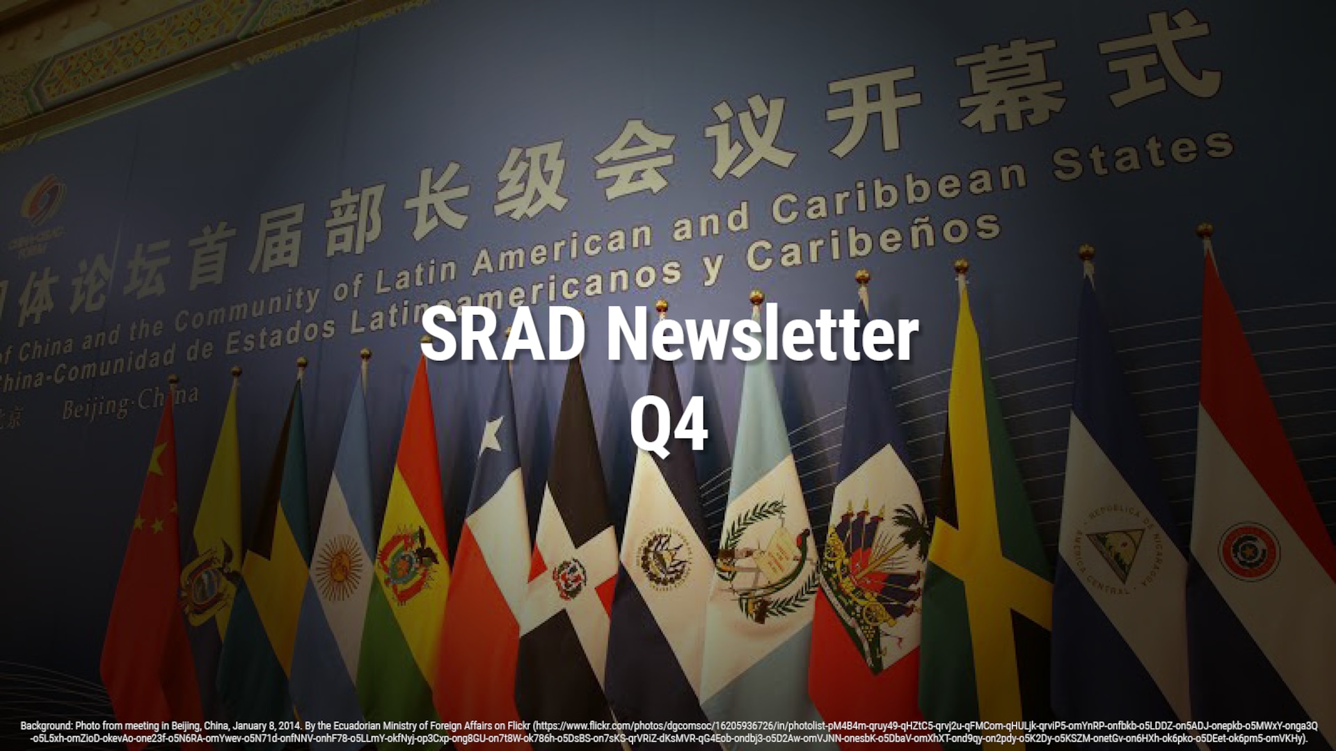 Slide for SRAD Newsletter Q4