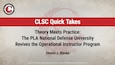 Slide for Theory Meets Practice: The PLA National Defense University Revives the Operational Instructor Program by Dennis J. Blasko