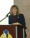 Retired WBAMC Nurse Speaks at ANC Celebration photo image.