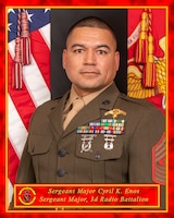 Senior Enlisted Leader for 3d Rad Bn
