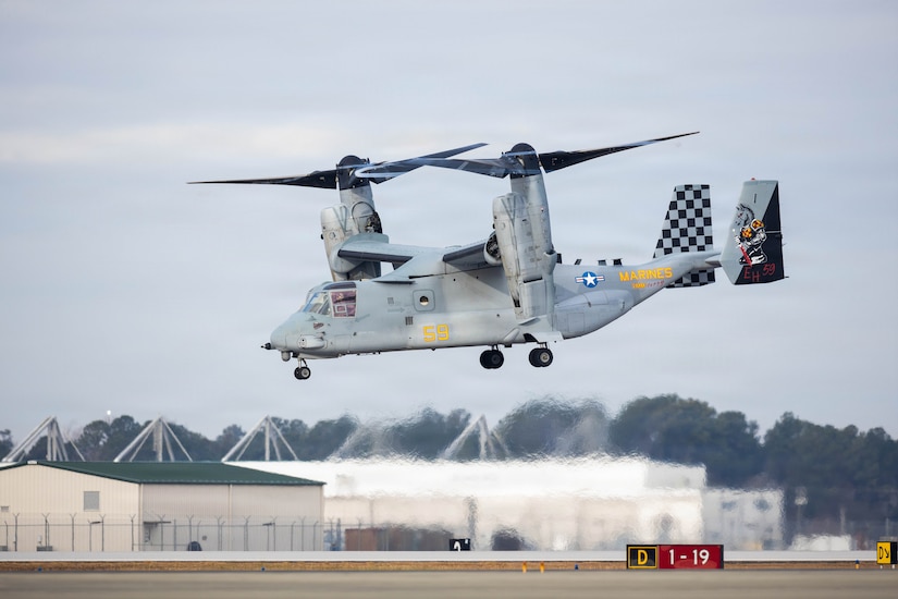 DCMA accepts final MV-22 Osprey fuselage