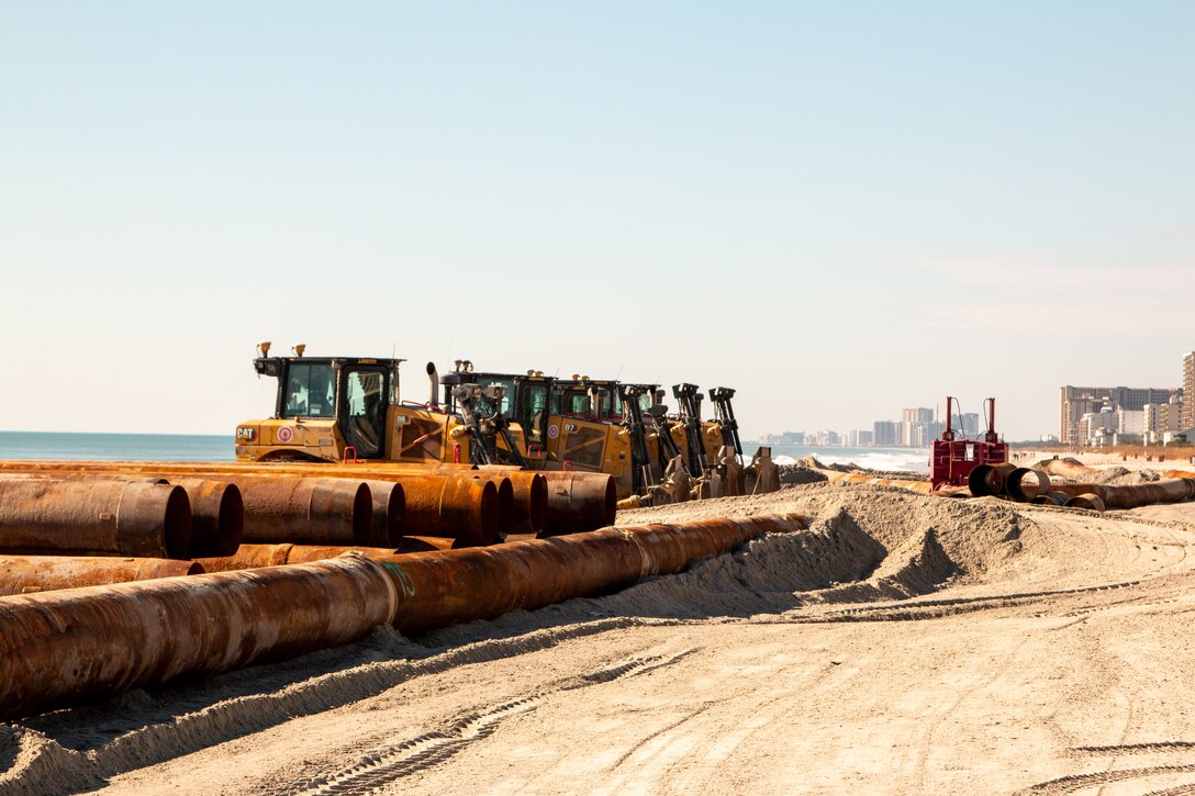 USACE Grand Strand Renourishment North Myrtle Beach Site Tour