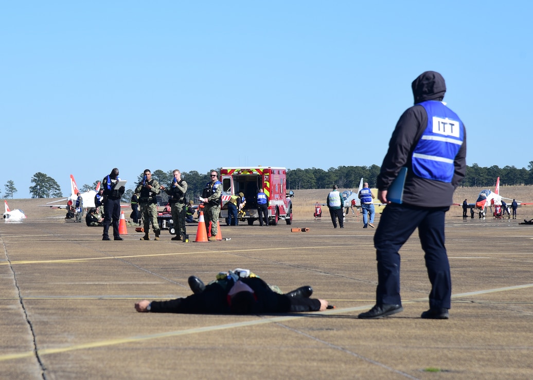 NAS Meridian Participates in Citadel Shield Solid Curtain Exercise
