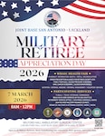 In a salute to the enduring service of our nation's military retirees, Joint Base San Antonio 502nd Air Base Wing will proudly host a Retiree Appreciation Day at Wilford Hall Ambulatory Service Center (WHASC), located at 1100 Wilford Hall Loop, JBSA-Lackland, from 8:00 a.m. to 12:00 p.m. on March 7, 2026.