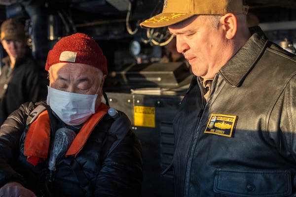 USS Dewey Departs Kushiro Following Port Visit