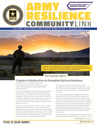 DPRR Community Link Newsletter - August 2021