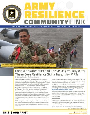 DPRR Community Link Newsletter - December 2020