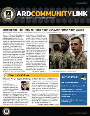 DPRR Community Link Newsletter - October 2020