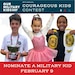 Nominate a military child for Courageous Kids Contest