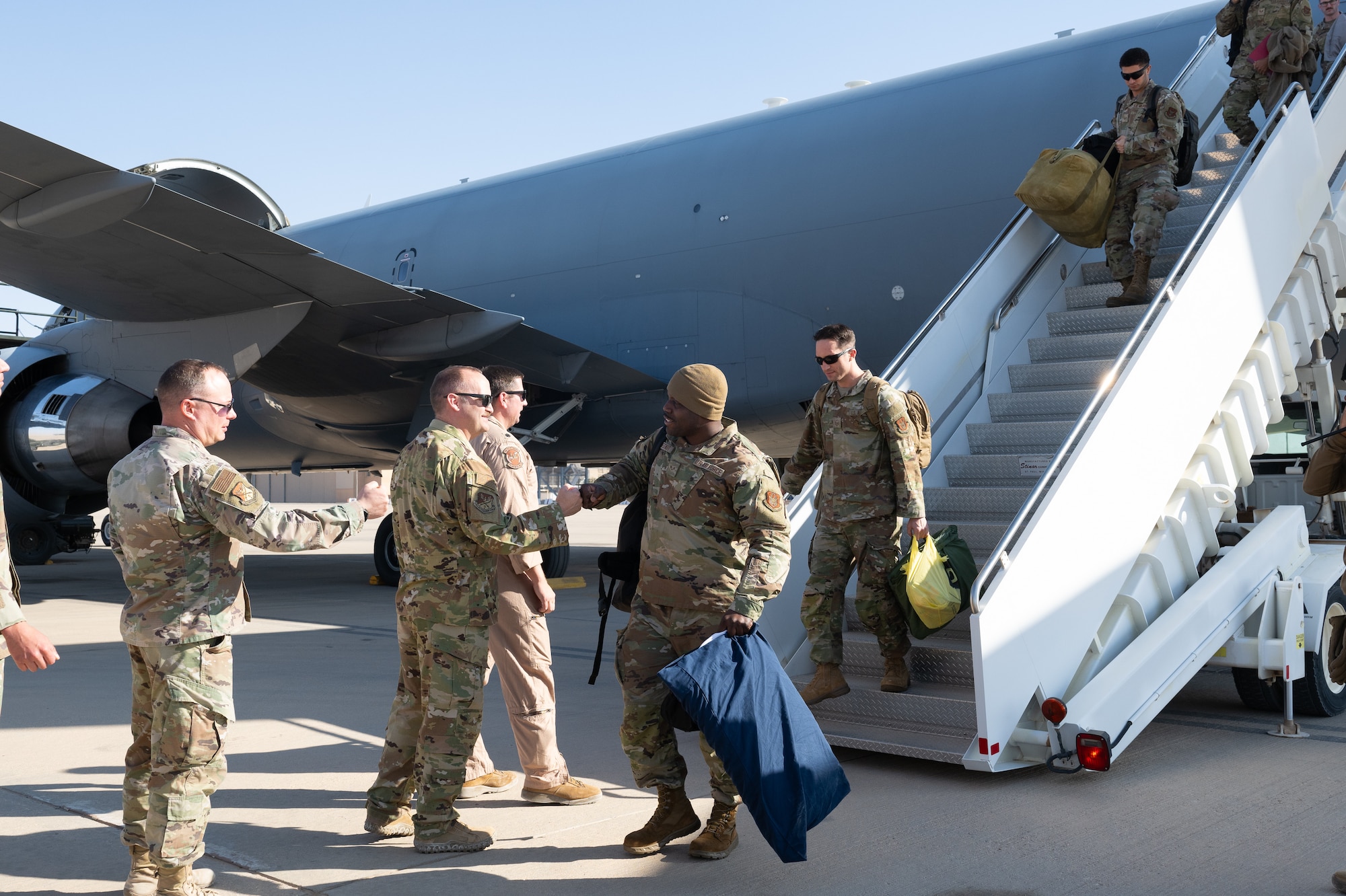 Next-generation air tankers arrive in CENTCOM AOR, Jan. 8, 2026.