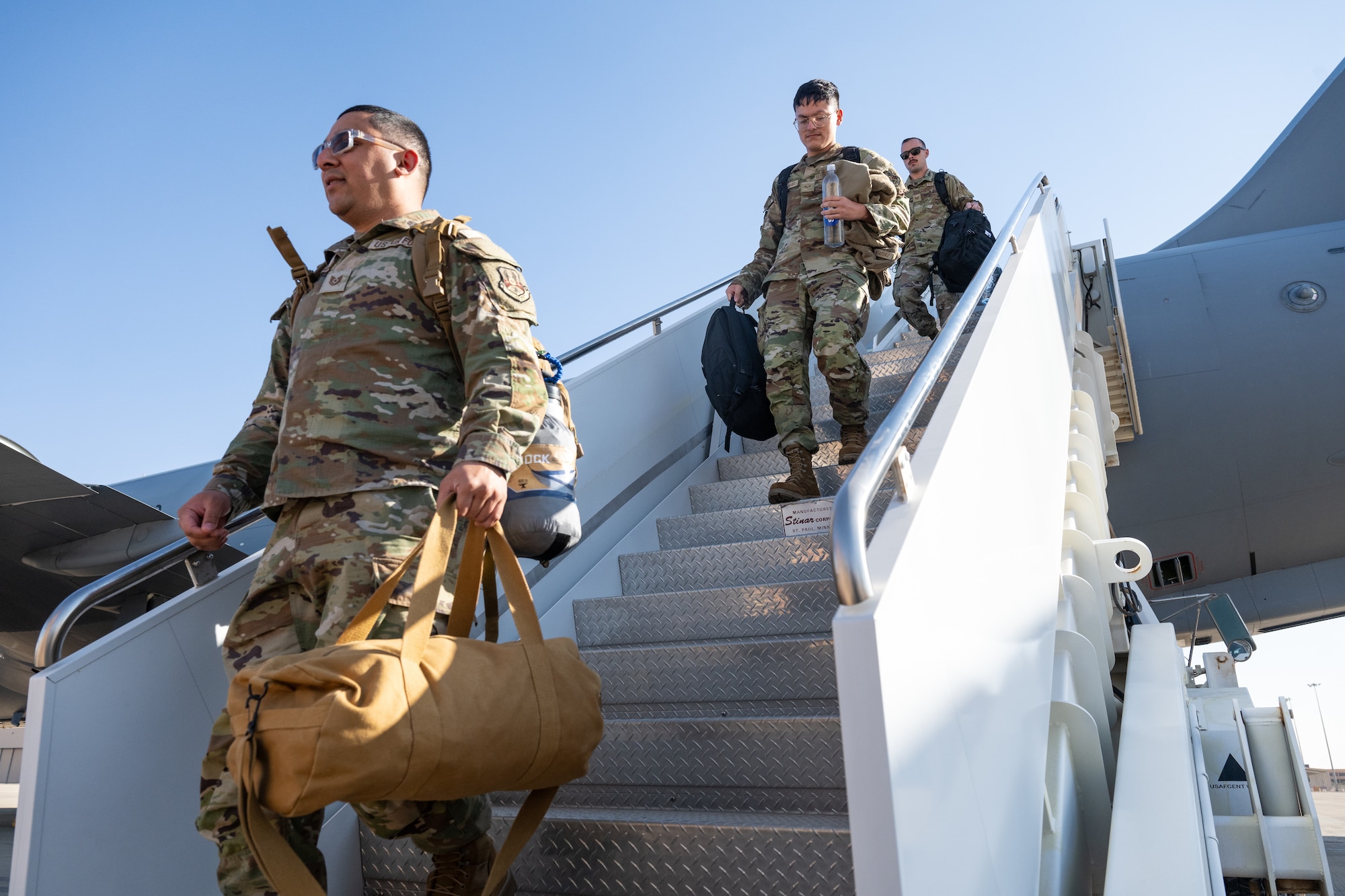 Next-generation air tankers arrive in CENTCOM AOR, Jan. 8, 2026.