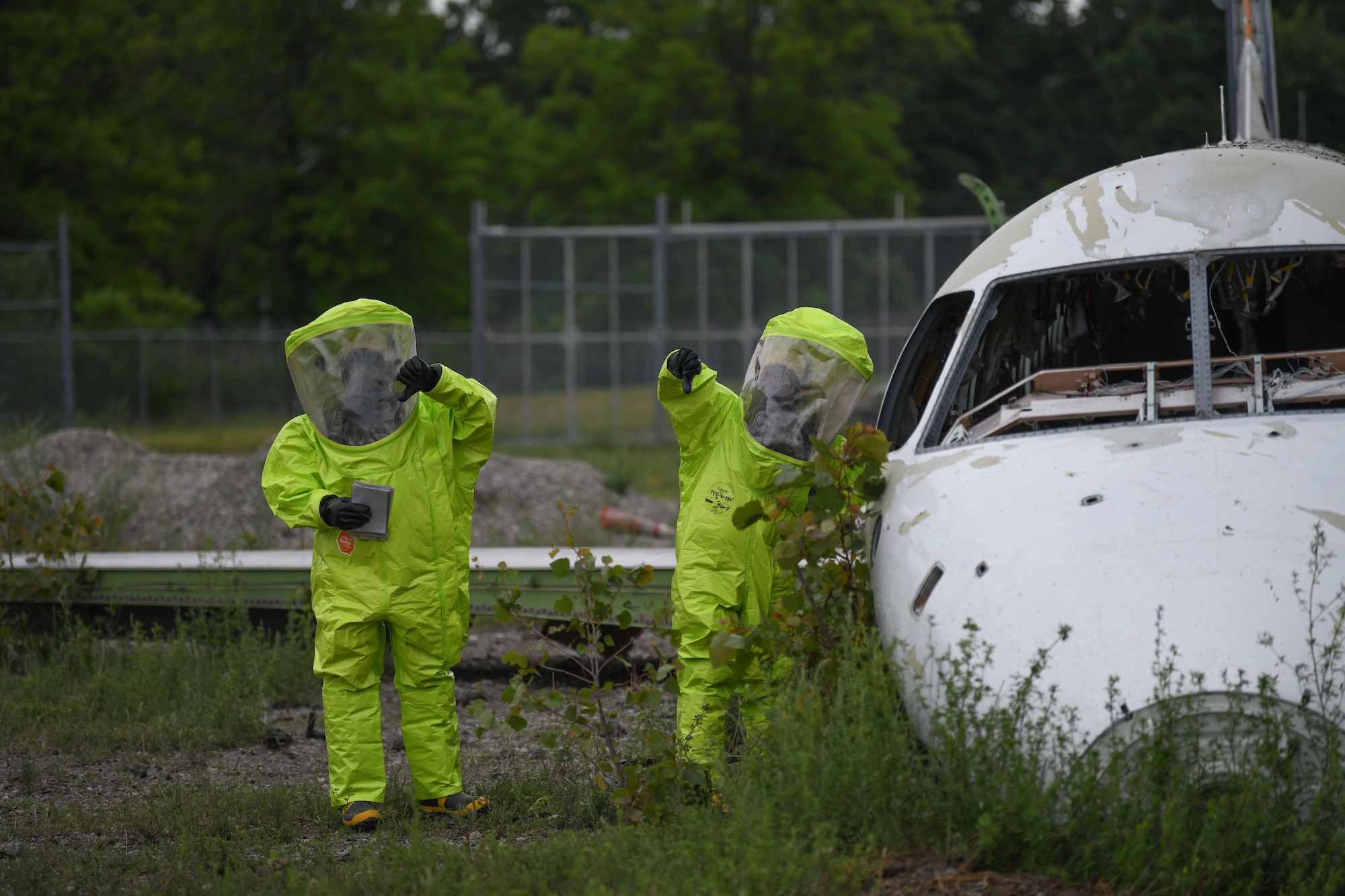 hazmat people inspect