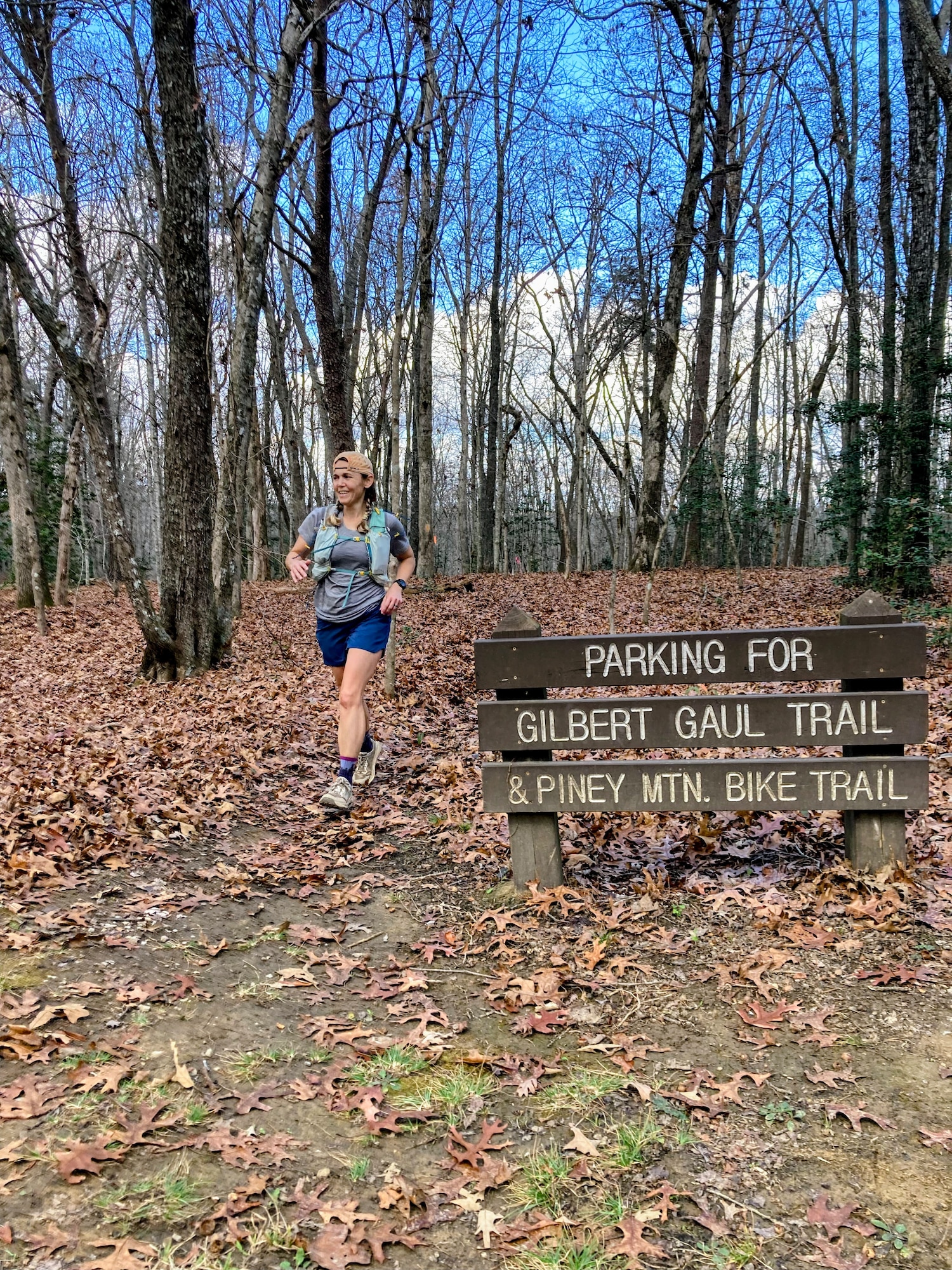 Arnold Air Force Base employee Ashley Rose-Nalin accomplished a running milestone for herself in completing the Fall Creek Falls 100-mile race. She completed the race in 29 hours and 29 minutes. The annual race took place on Nov. 22-23, 2025, at Fall Creek Falls State Park in Spencer, Tenn. (Courtesy Photo)