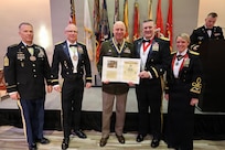 State Command Chief Warrant Officer Chief Warrant Officer 5 Thomas R. Black is inducted into the Distinguished Order of Saint Martin in recognition of his exceptional service, professionalism and enduring contributions to the Quartermaster Corps.