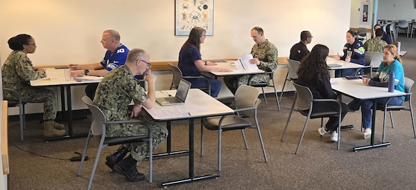 It was an informal – and informative – medical mingling meeting as Navy Medicine Readiness Training Command Bremerton hosted speed mentoring for U.S. Navy officers, February 6, 2026.