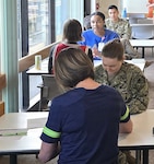 It was an informal – and informative – medical mingling meeting as Navy Medicine Readiness Training Command Bremerton hosted speed mentoring for U.S. Navy officers, February 6, 2026.