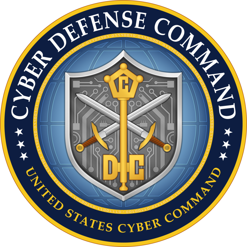 Graphic of the DoD Cyber Defense Command Seal