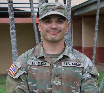 Army Reserve 2nd Lt. Heredia focuses on military intelligence