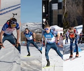 Four Soldiers of the Army National Guard are representing the United States of America in the 2026 Winter Olympics in Milan-Cortina d’Ampezzo, Italy. From left, U.S. Army Staff Sgt. Deedra Irwin, U.S. Army Spc. Sean Doherty, U.S. Army Spc. Maxime Germain, and U.S. Army Sgt. Ben Loomis.