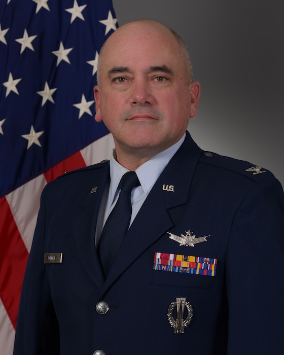A biography photo of the 341st Missile Wing Deputy Commander