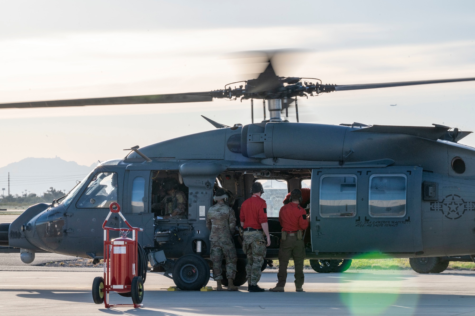 563rd Rescue mission