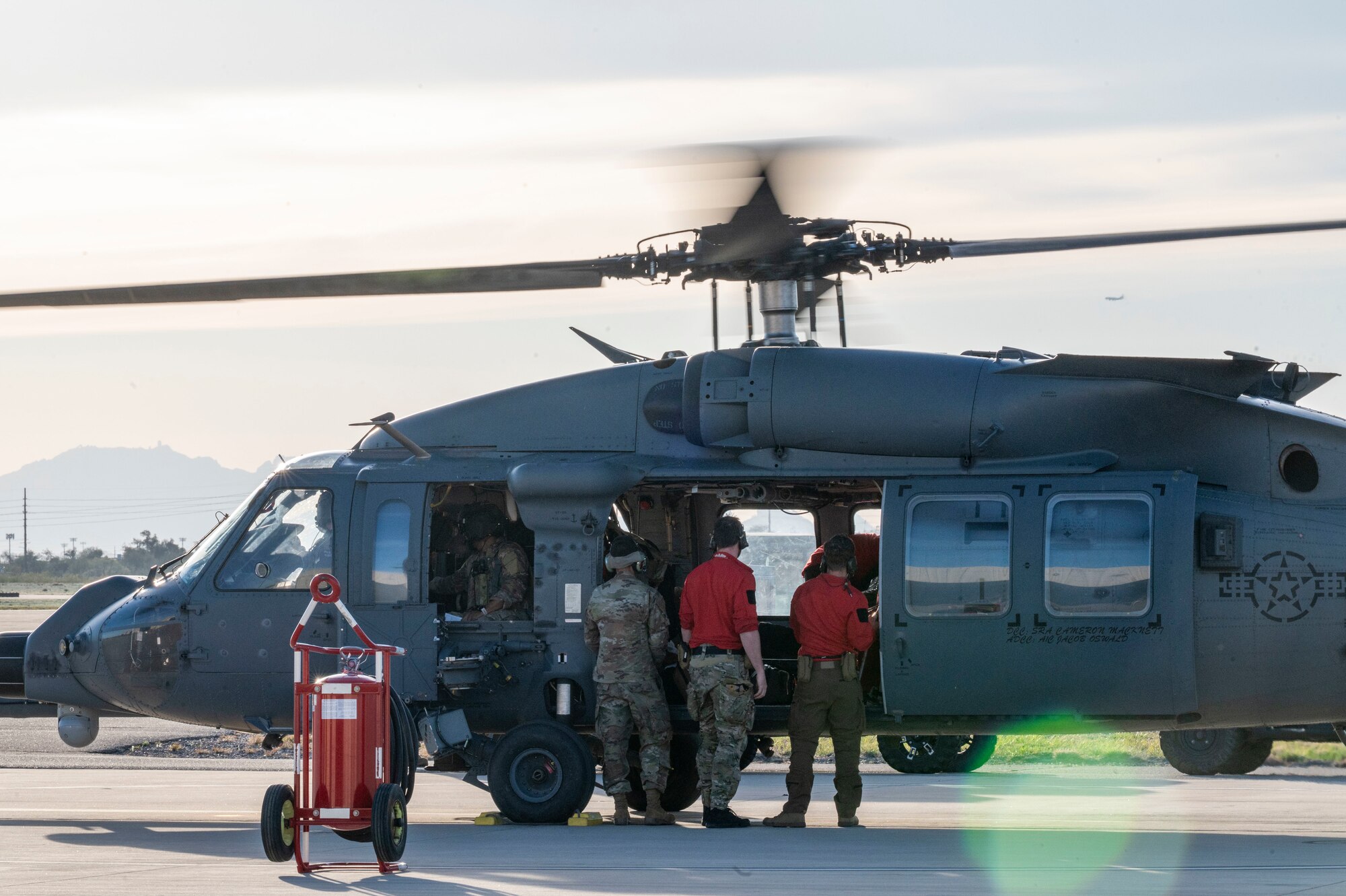 563rd Rescue mission