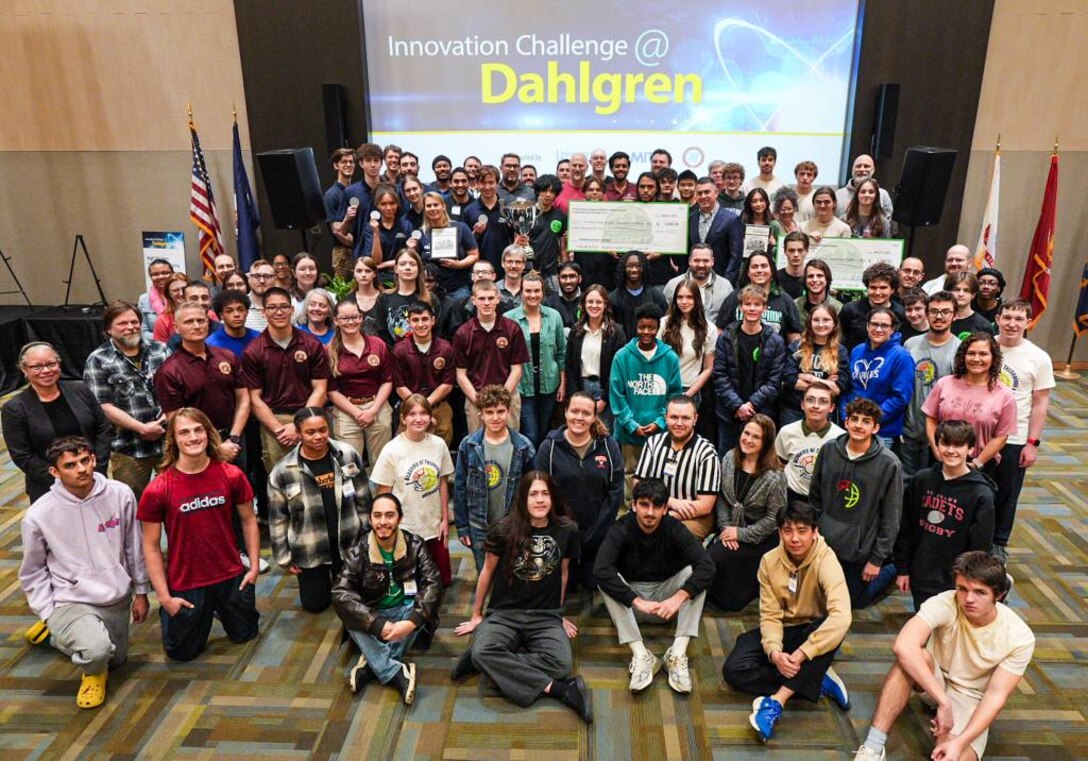 KING GEORGE, Va. – Naval Surface Warfare Center Dahlgren Division launched the Innovation Challenge @ Dahlgren five years ago to motivate youth in the local area and throughout the region to become the next generation of Navy scientists and engineers. Since then, the number of schools participating in IC@D nearly tripled.  During IC@D, teams compete against one another to solve complex engineering challenges in what has become a flagship event for Dahlgren Division's STEM outreach efforts. (Dave Ellis/NSWCDD Photo)