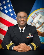 Navy Lt. Cmdr. Edward Abgevey-Tamakloe is awarded the 2025 Navy Medicine Senior Financial Management Officer of the Year. Agbevey currently serves as the director for resource management with Navy Medicine Readiness and Training Command Camp Lejeune, the readiness platform of Naval Medical Center Camp Lejeune in North Carolina.